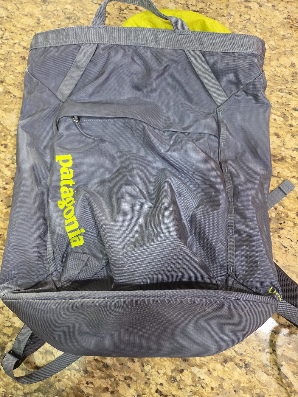 Patagonia One Blue Grey Backpack Roll-top Linked 28L